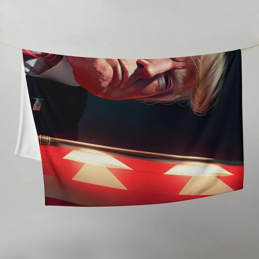 Pledge of Allegiance Throw Blanket product image (21)