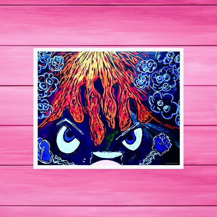 When Volcano Gets Mad | Art Print product image (1)