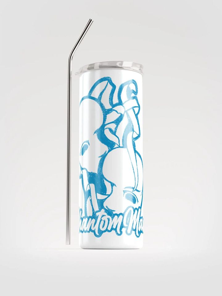 'PhantomMaul' Blue Logo Stainless Steel Tumbler product image (7)