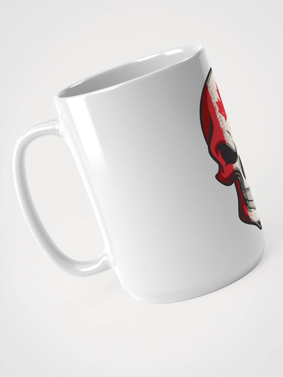 Canadian Flag Skull Mug product image (4)