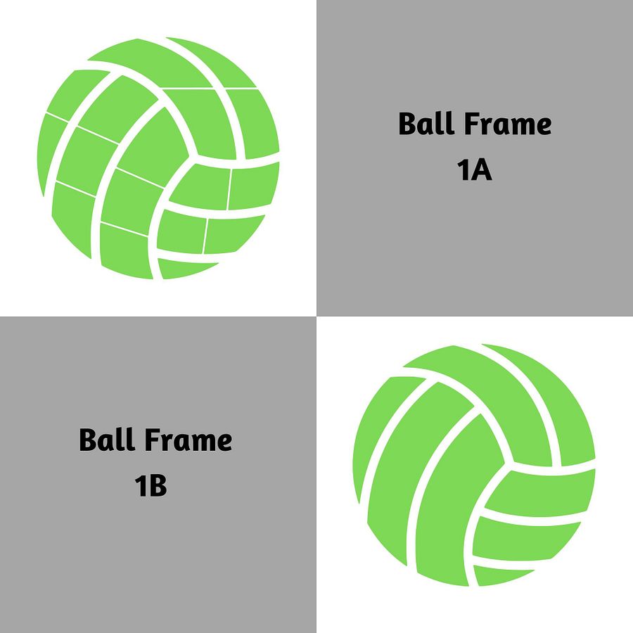 8 Ball-Shaped Frames Canva Templates product image (5)