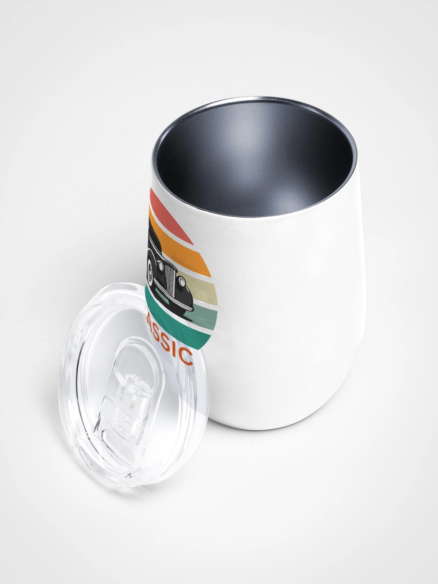 Retro Classic Car Wine Tumbler product image (3)