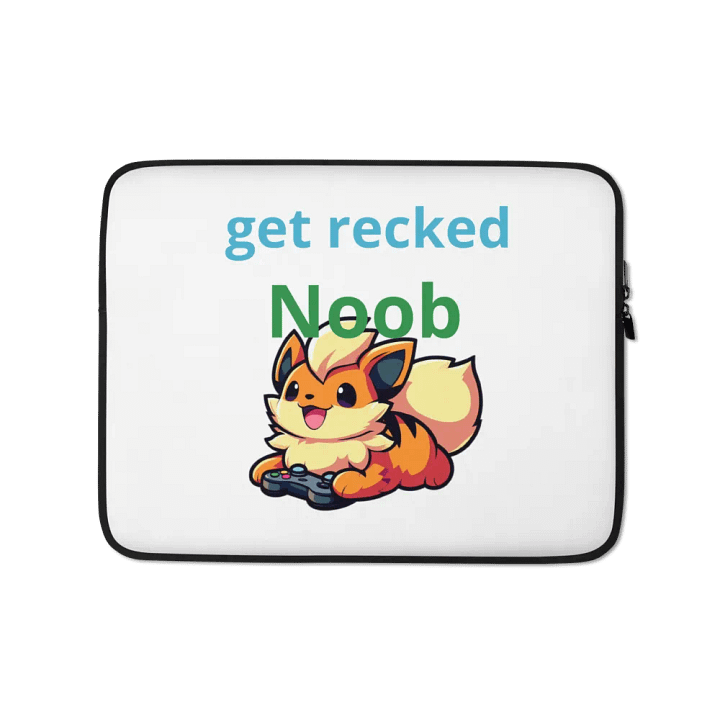 Playful Growlithe Laptop Sleeve product image (1)