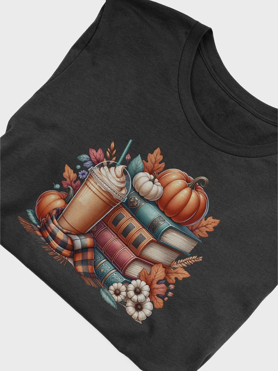 Autumn Books Coffee T-shirt product image (4)