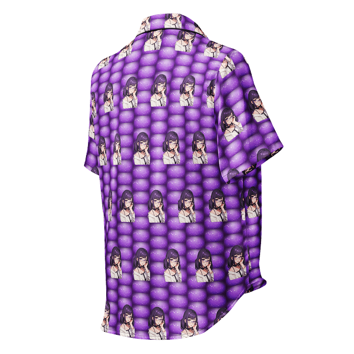 (Purple WAIFU) K Women's Short Sleeve Pajama Top product image (2)