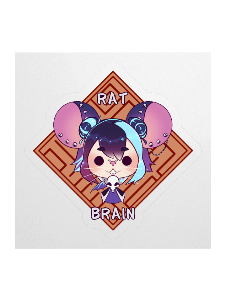 Rat Brain Sticker product image (1)