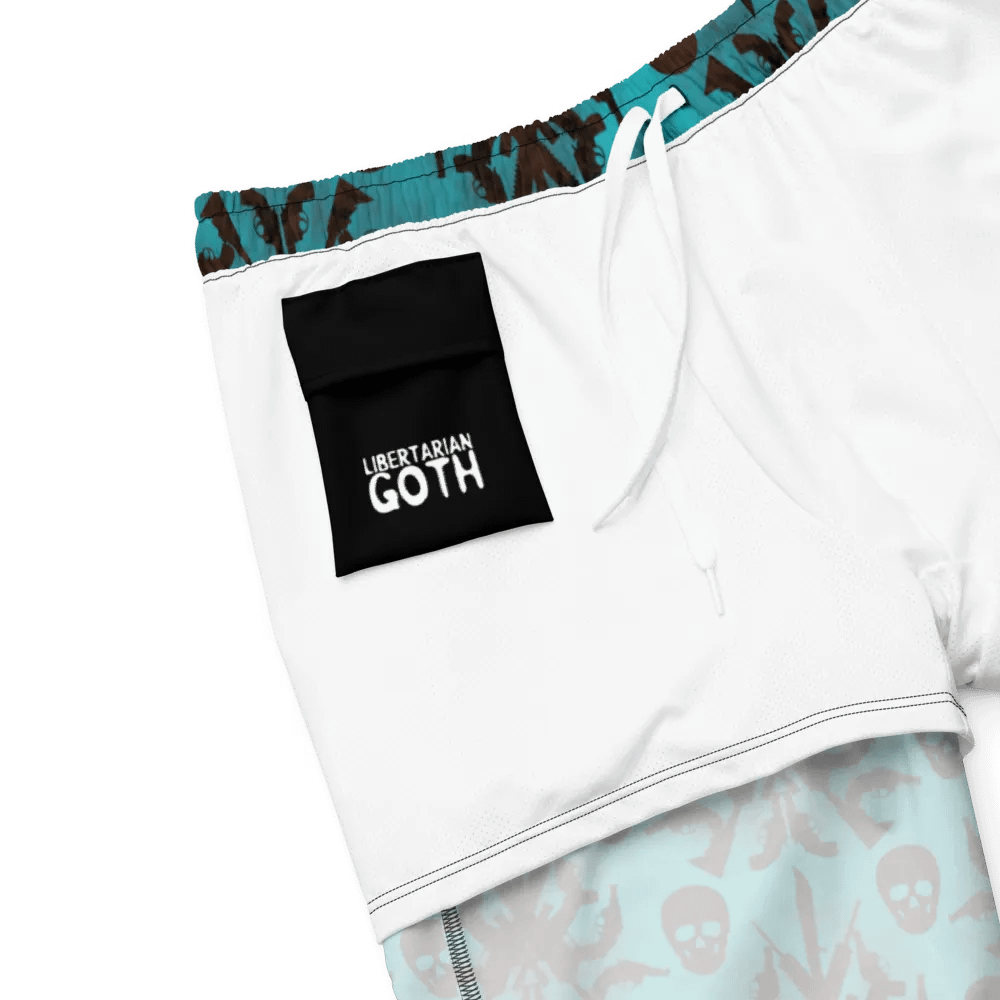 Gothic 2A Swim Trunks - Teal product image (8)