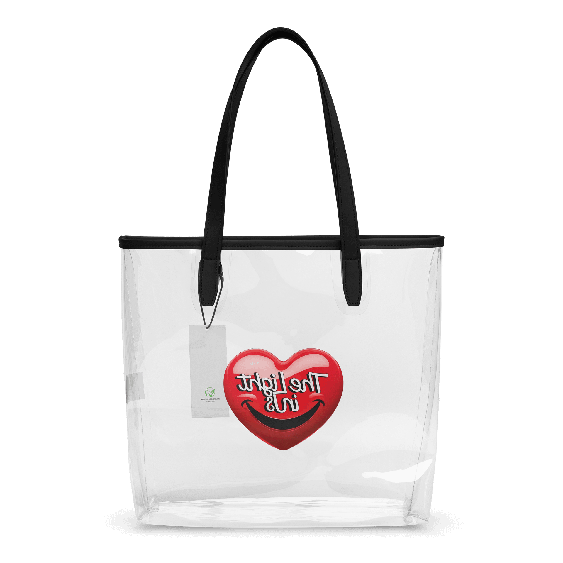 Light Hearted Clear Tote product image (2)