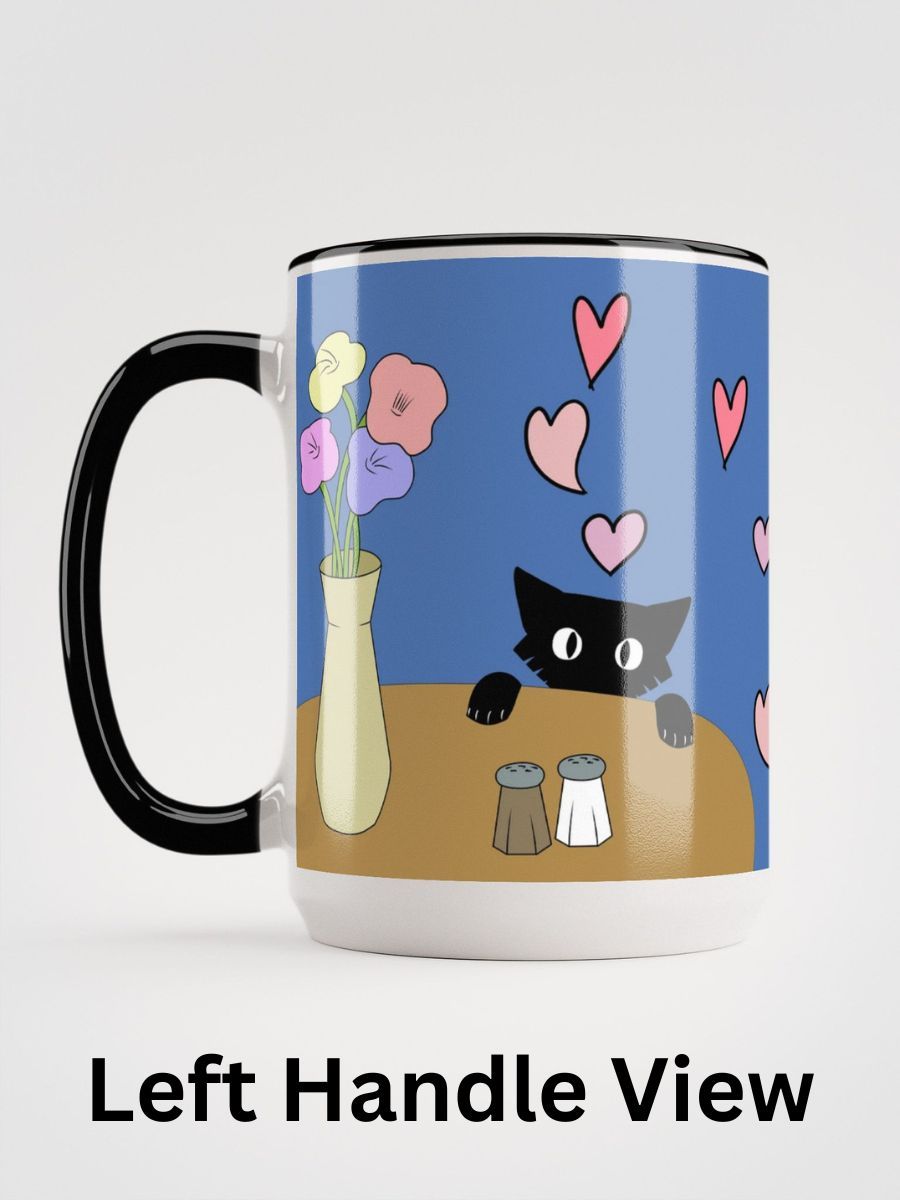 Peek-a-Boo Kitty Love Mug product image (4)