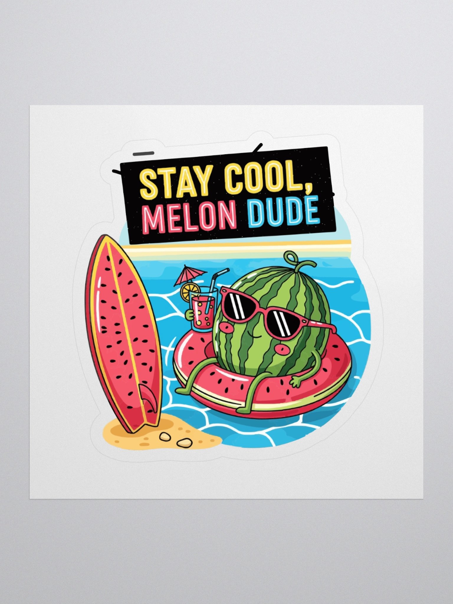Melon Dude Summer Vibes Sticker Pack product image (1)