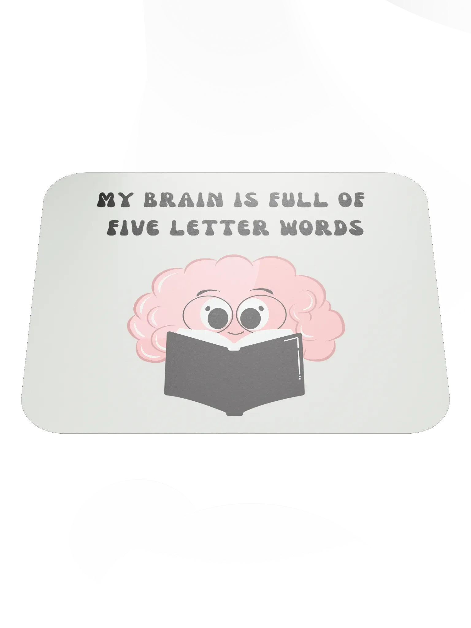 My Brain is full of Five Letter Words Mouse Pad product image (1)