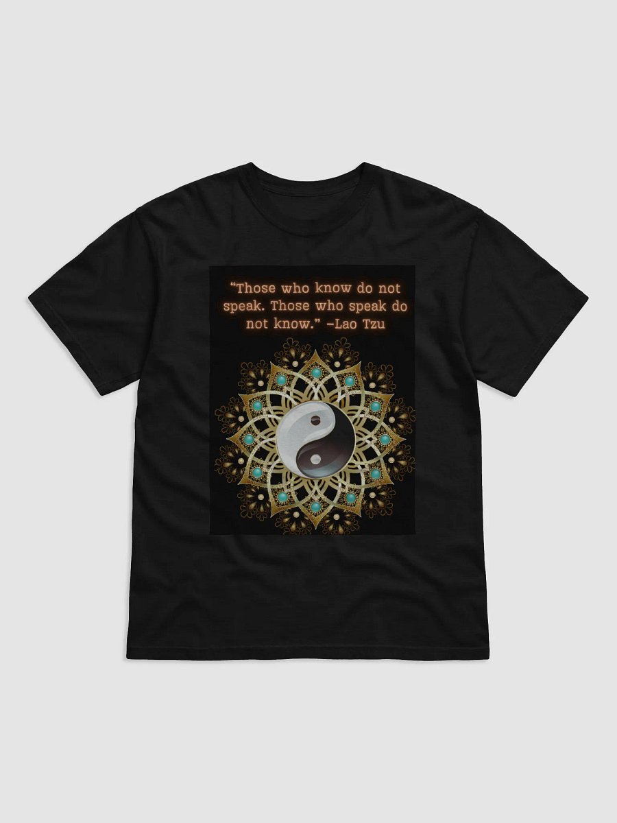 Lao Tzu Quote With Yin-Yang Symbol product image (1)