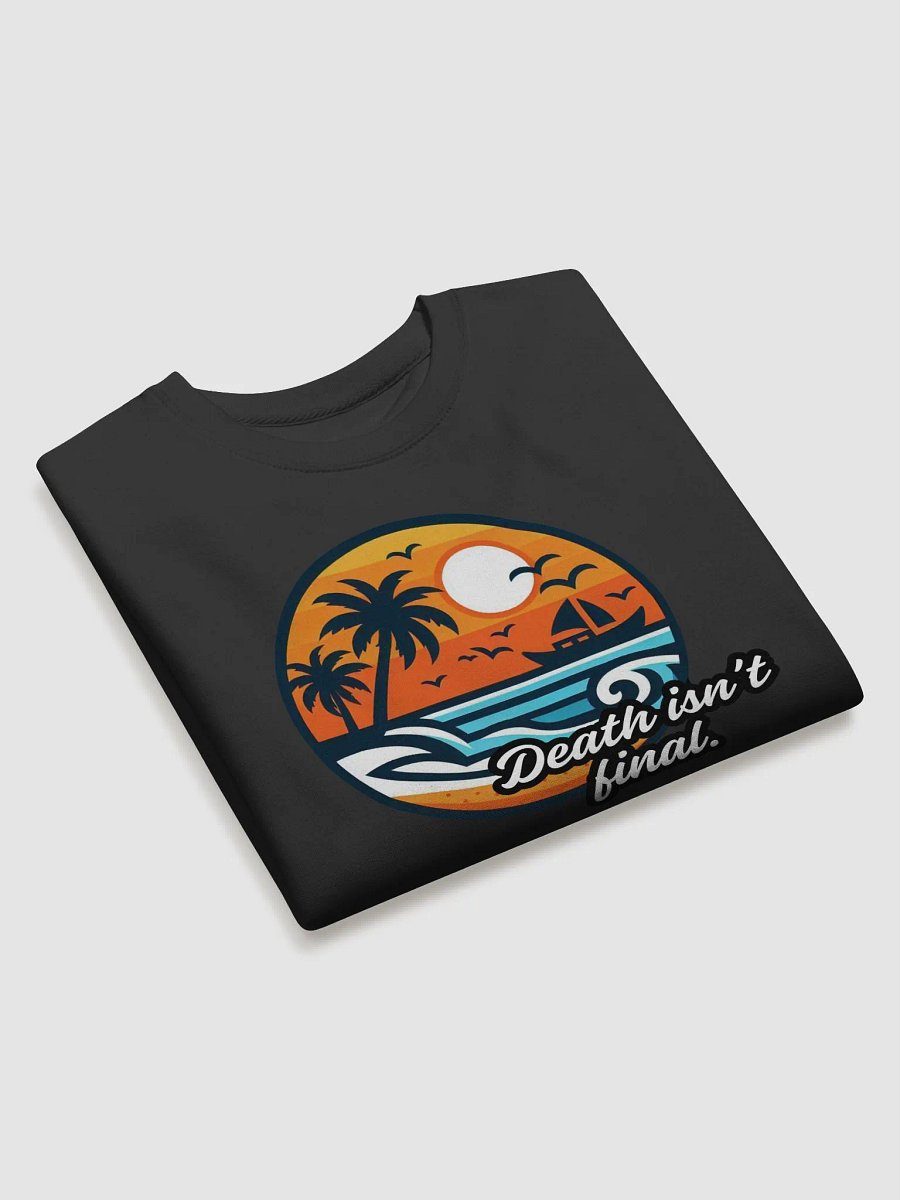 Eternal Serenity Sunset Sweatshirt | death isn't final product image (4)