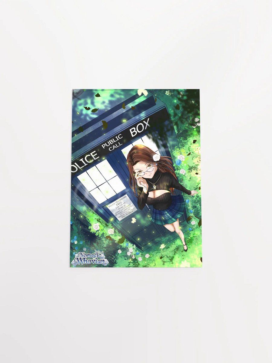 Garden Tardis Poster product image (16)