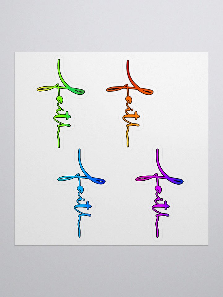 Faith Script Lettered Sticker Sheet product image (2)