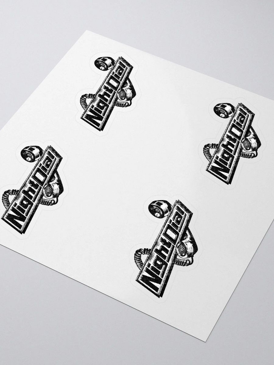 NIGHT DIAL Kiss Cut Stickers product image (9)