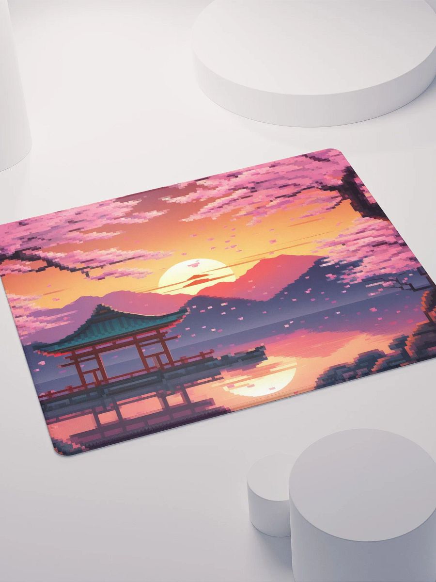 Cherry Blossom 8-bit Gaming Mouse Pad product image (4)