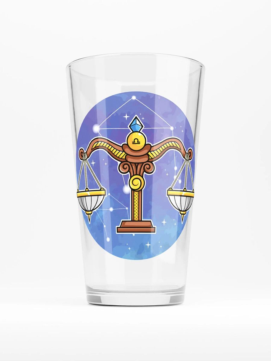 Libra Balance Shaker Pint Glass product image (1)