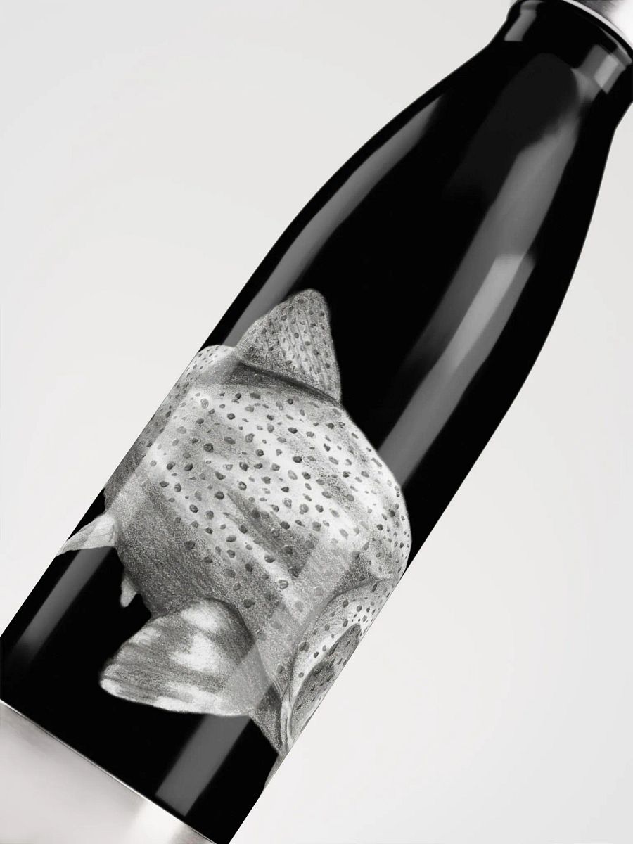 Trout Drawing Water Bottle product image (10)