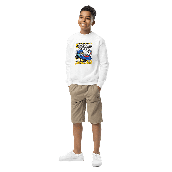 CABIN CRUISER Adventure Comic Book Sweatshirt product image (1)