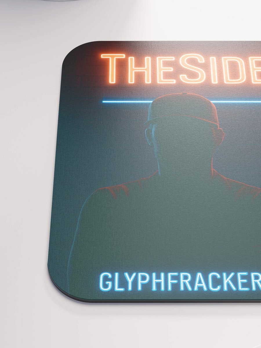 Neon Silhouette Mouse Pad - TheSideOrder x GlyphFracker x Odinsen product image (6)