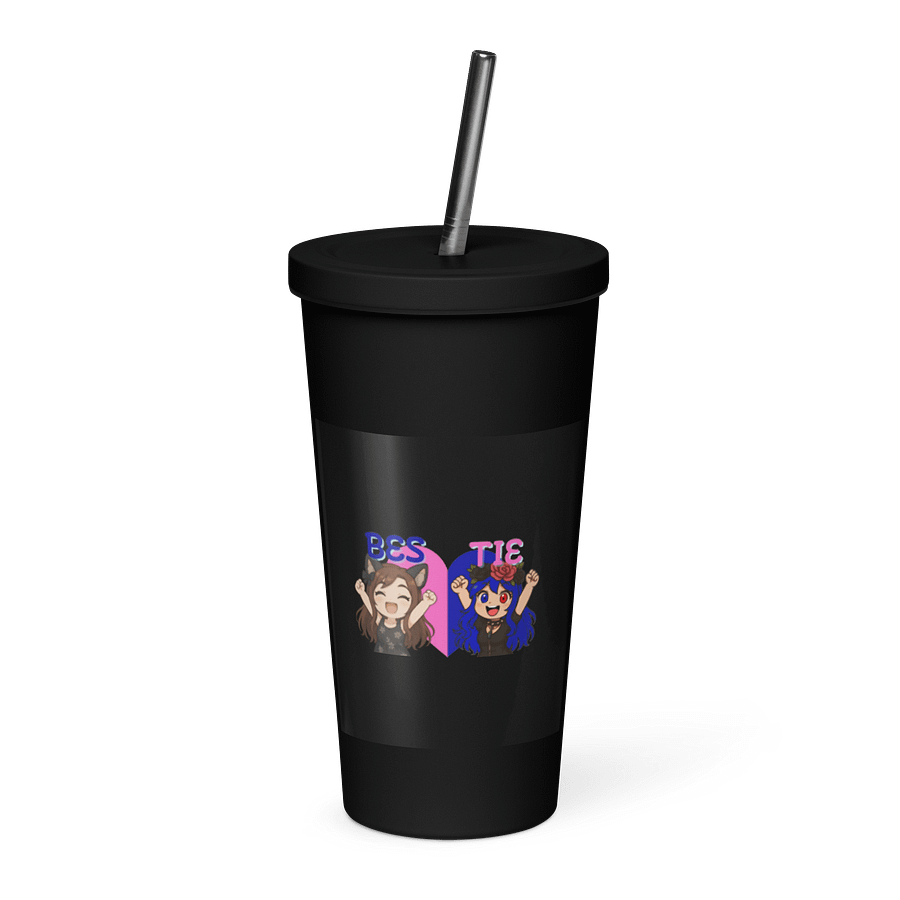 Bestie Heart Insulated Tumbler product image (1)