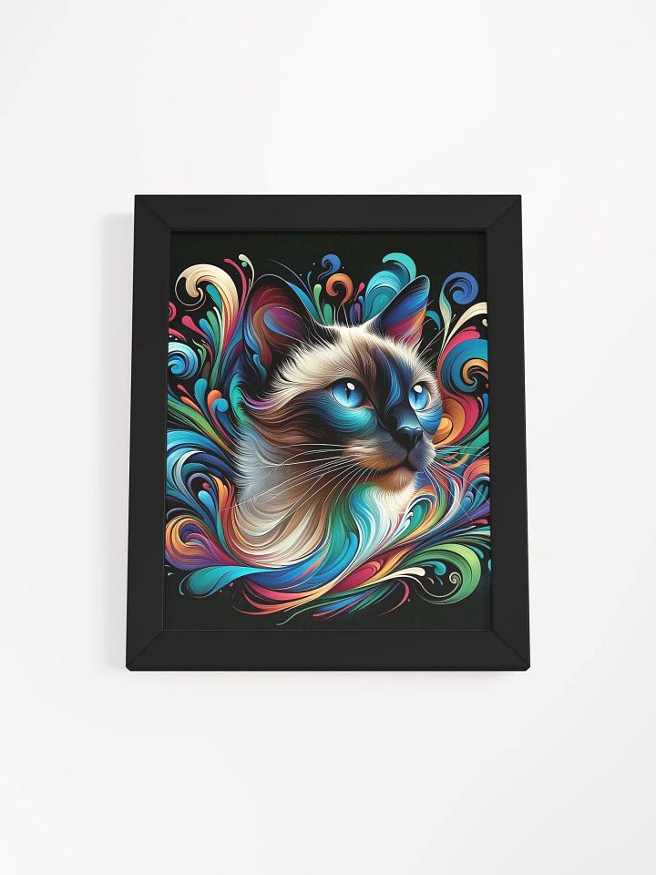 Framed High-Quality Matte Poster (in): Tonkinese 2 product image (1)