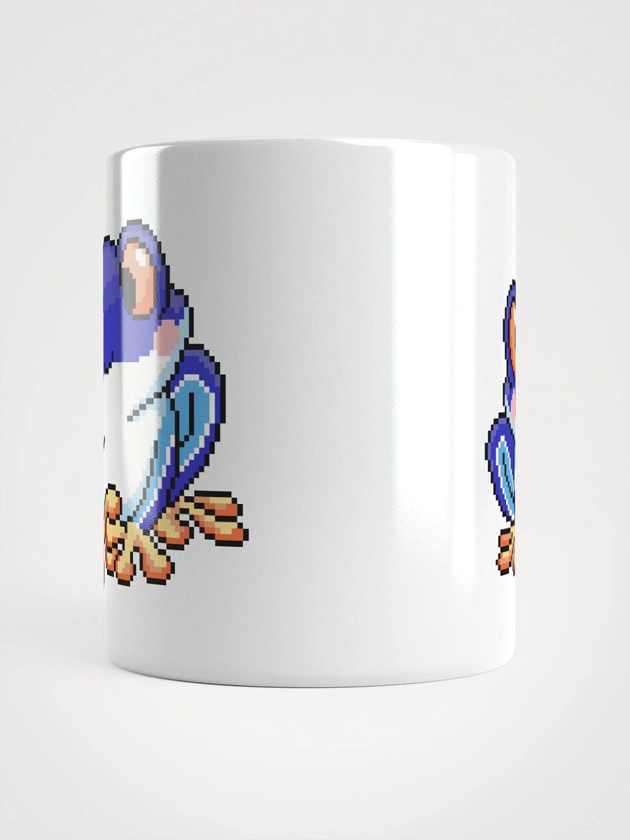 Dark Blue Rip the Frog White Glossy Mug product image (6)