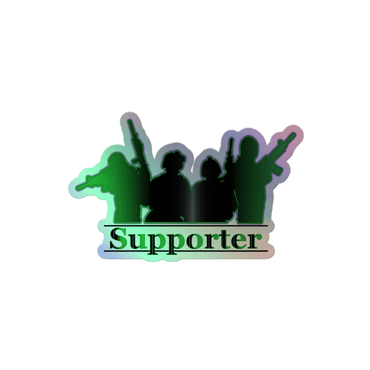 Holo Sticker (Green) product image (2)