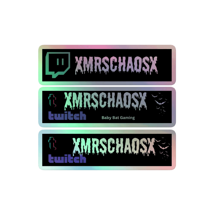 3pk logo stickers product image (2)