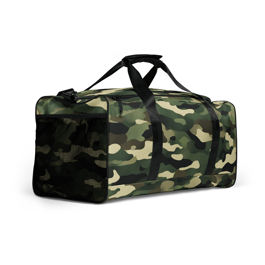 NR-Nurain- Monogram All-Over Print Duffle Bag product image (2)