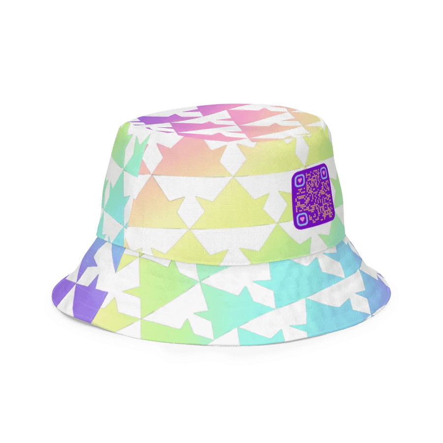 Rainbow Reversible Bucket Hat product image (4)
