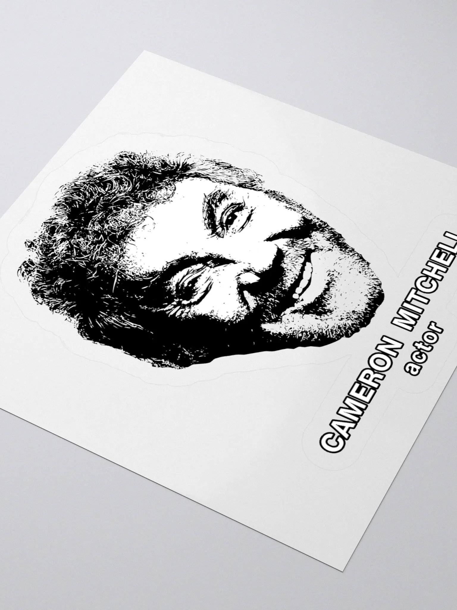 Cameron Mitchell | Kiss Cut Sticker product image (3)