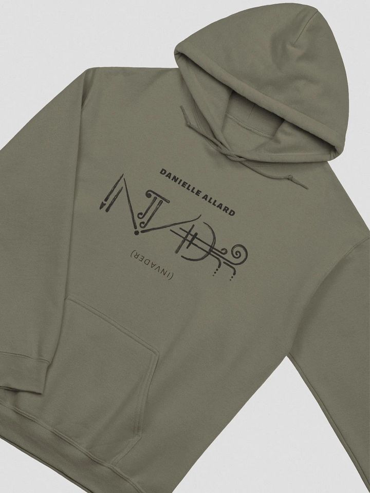INVADER Logo Hoodie [Dark] product image (1)