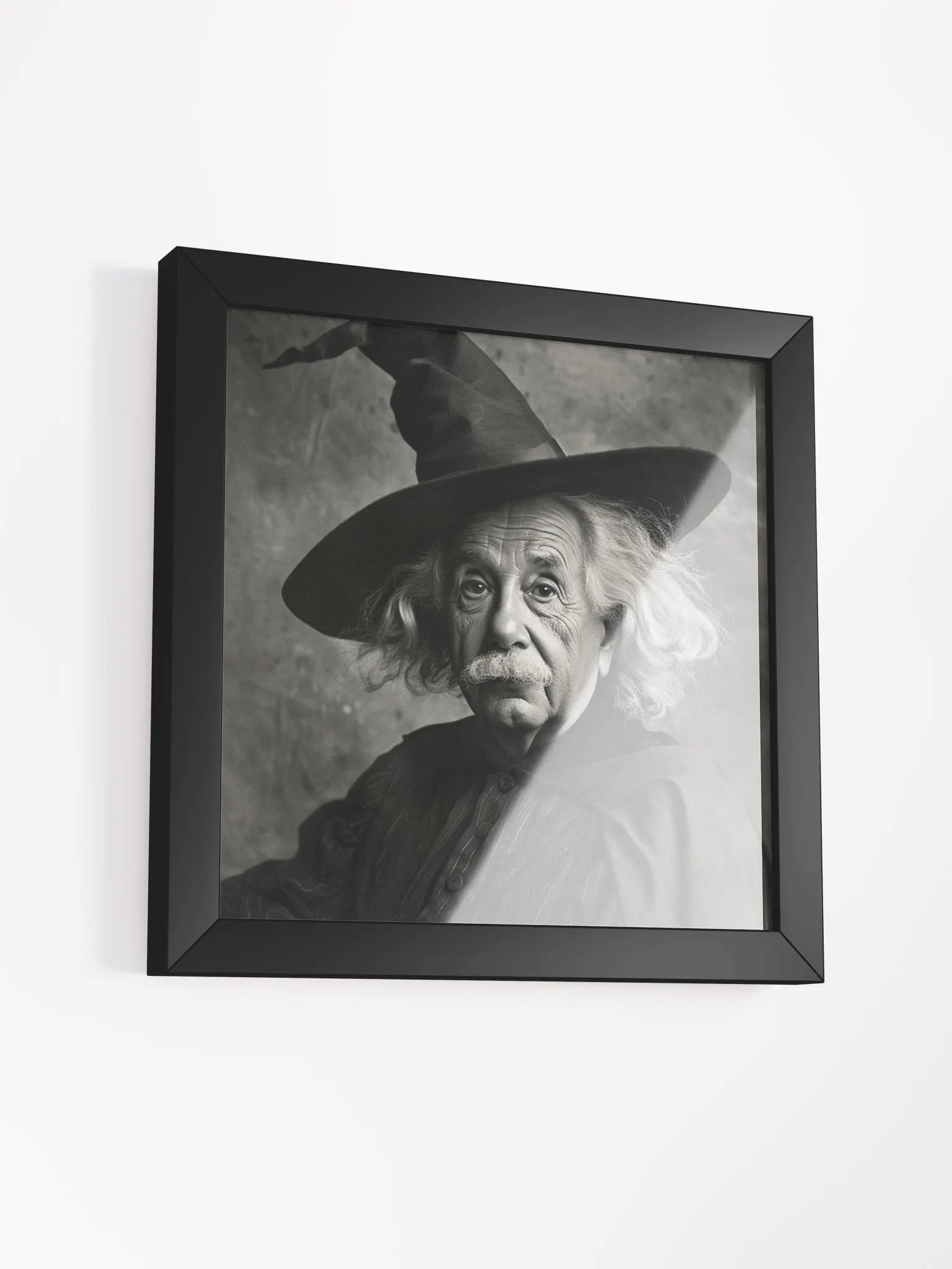 Witchy Albert Einstein Funny Wall Art product image (24)