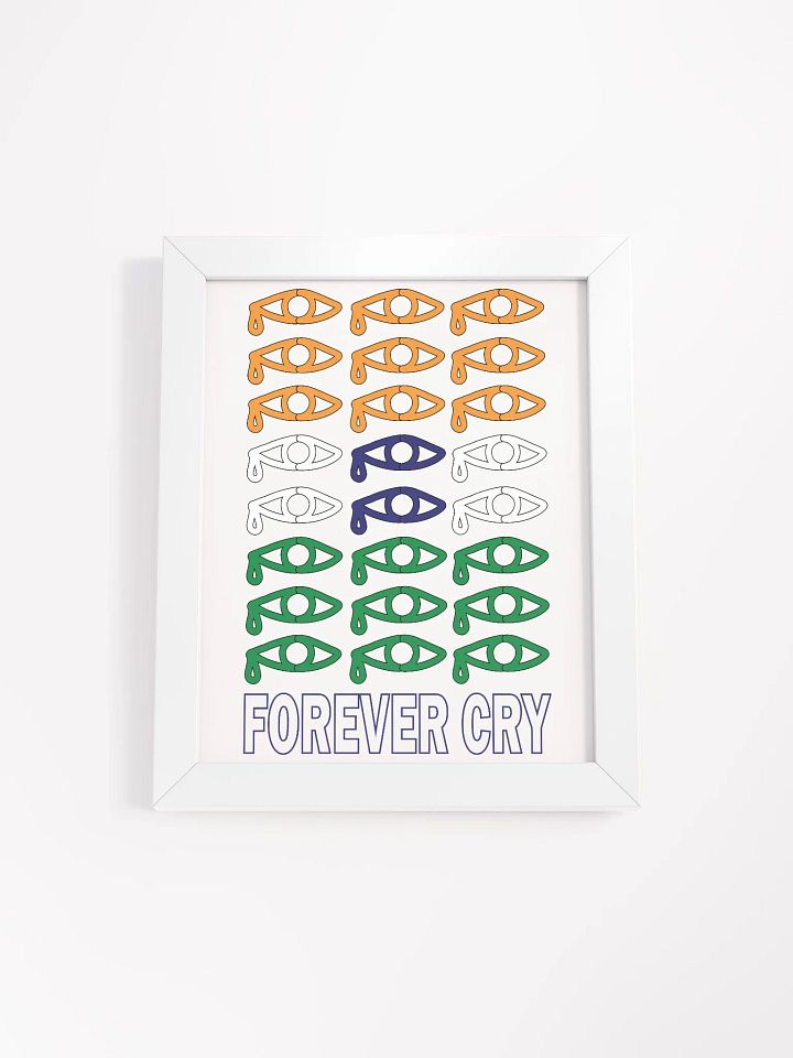 India - Forever Cry - Framed High-Quality Matte Poster product image (1)