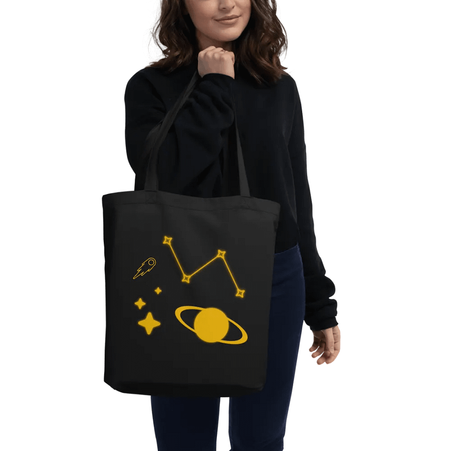 【touch the stars】 Eco-Friendly Tote Bag product image (1)