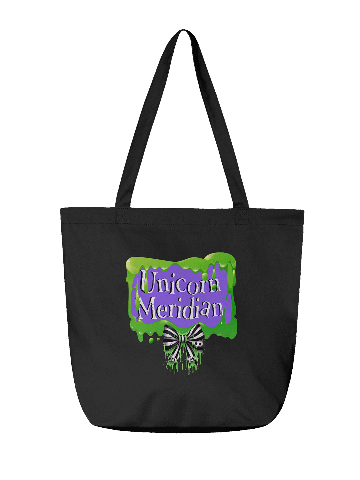 [UM Designs] When Life Is Over, The Game Is On - Black Tote Bag product image (2)