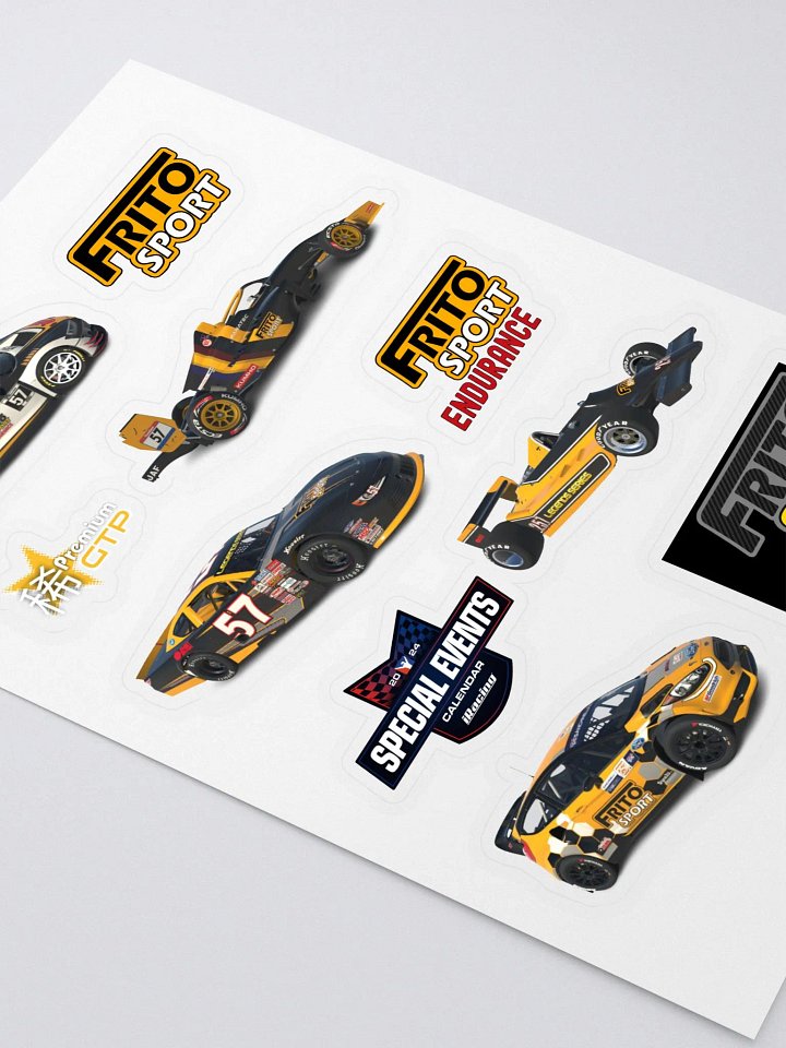 Fritosport Sim Sticker sheet product image (2)