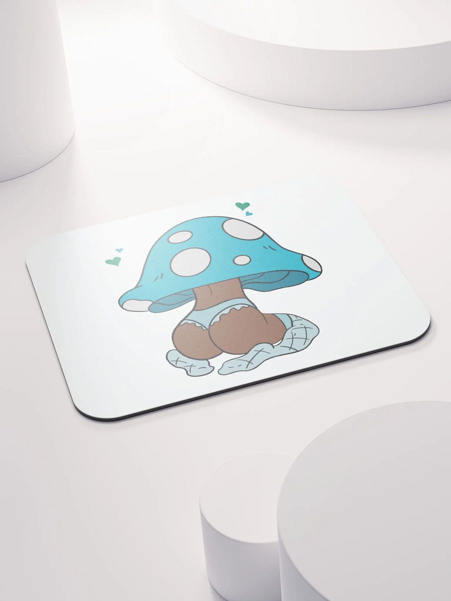 Mushroom Baddie Desk Mat - Dark Blue product image (4)