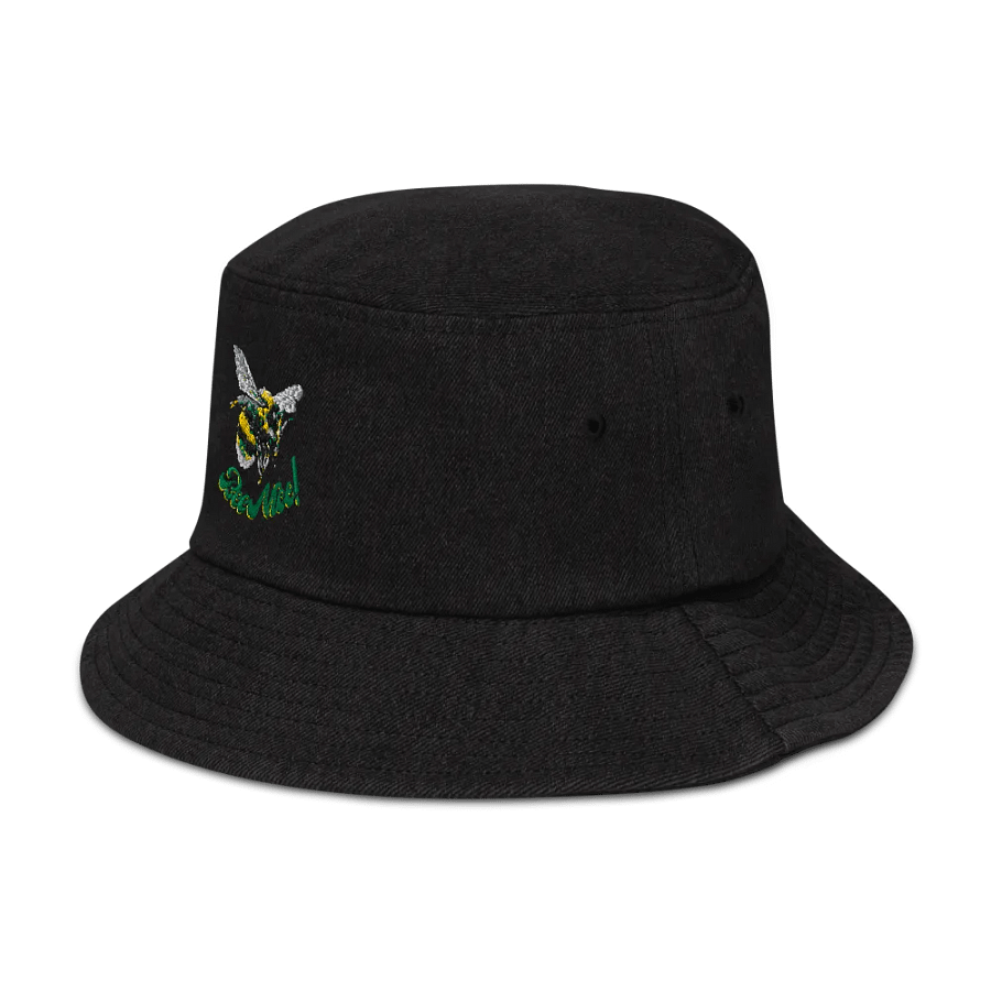 Bee Nice Denim Bucket Hat product image (7)