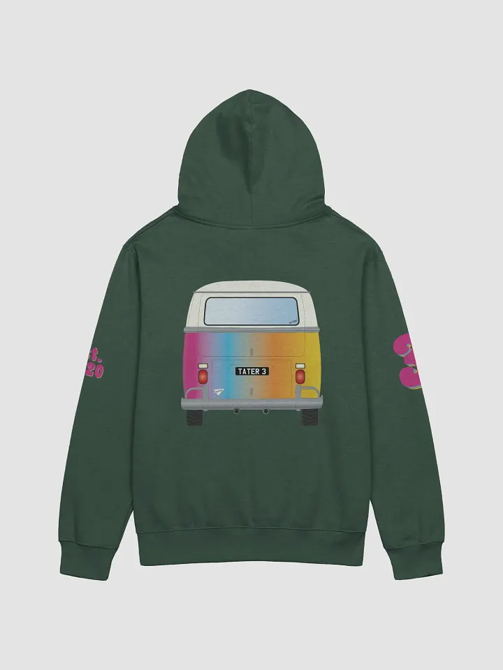 Multi color bus Taterwave 3 year hoodie! product image (13)