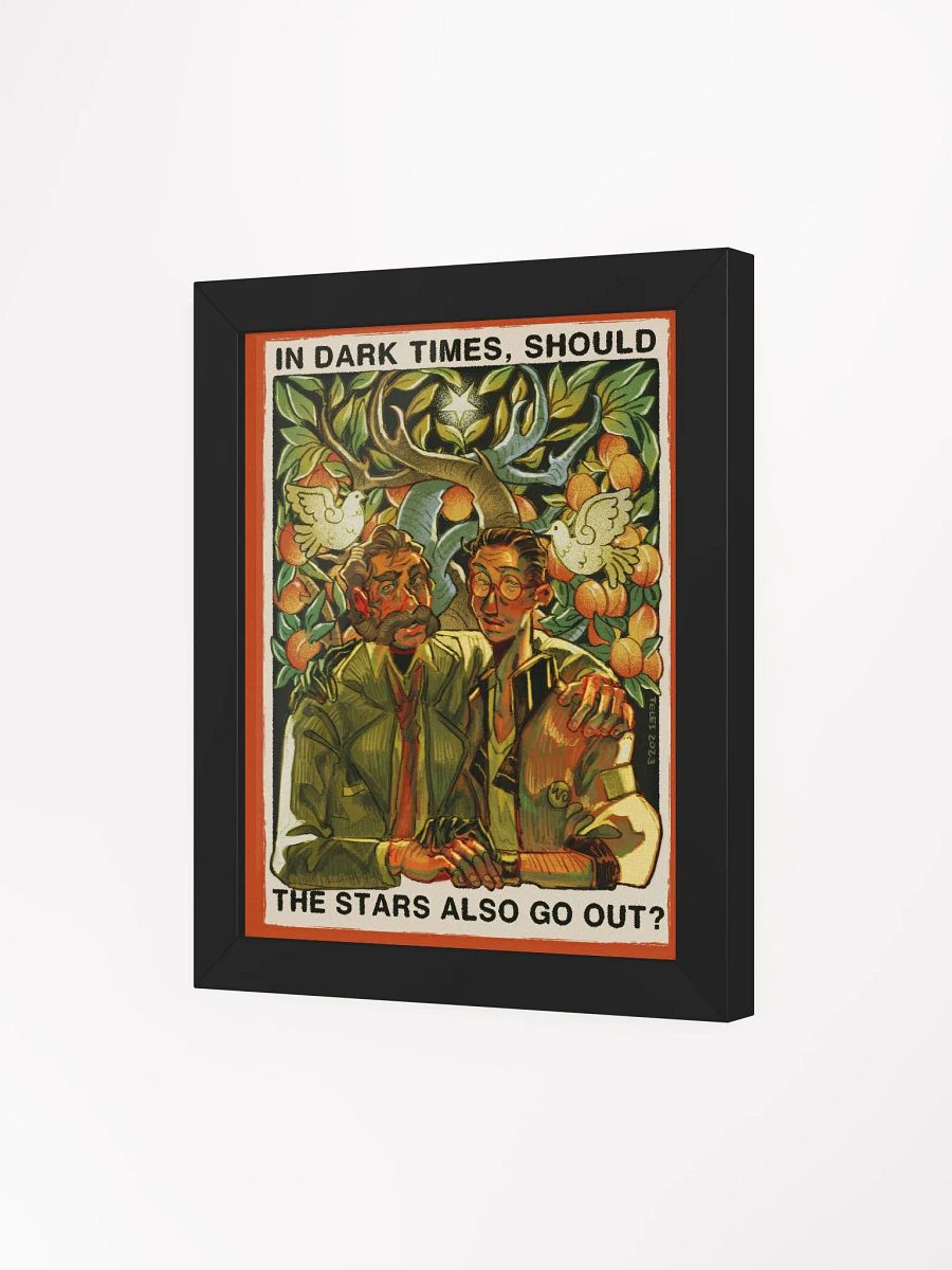 disco elysium - in dark times, should the stars also go out? (poster) product image (6)