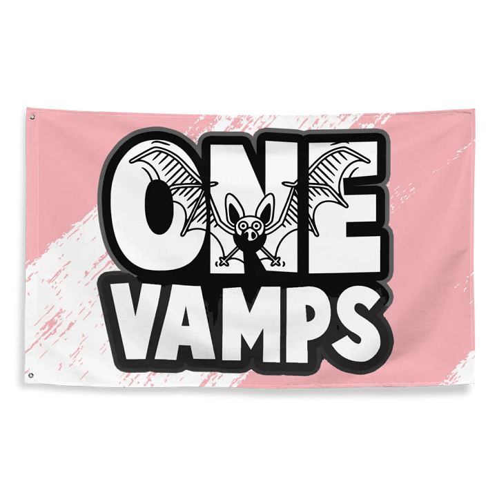 Flag OneVamps With Bat-Pink Color product image (2)