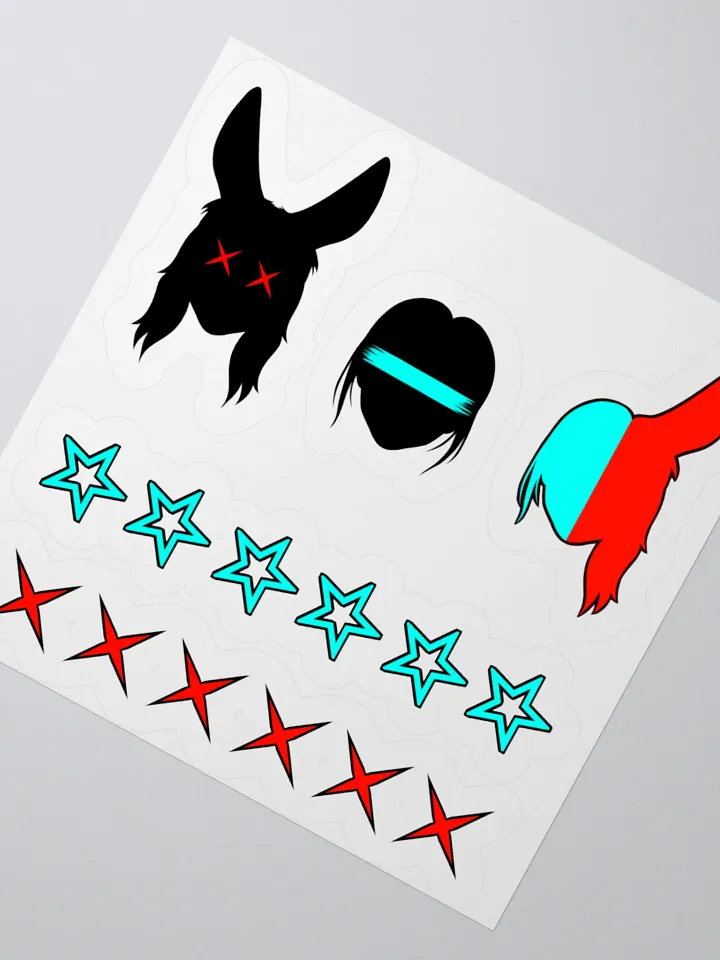 The Villain Sticker Sheet product image (2)