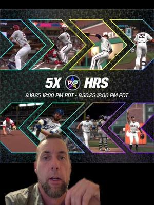 5x HR PXP OH MY #trending #gaming #viral #fyp #mlbtheshow25 