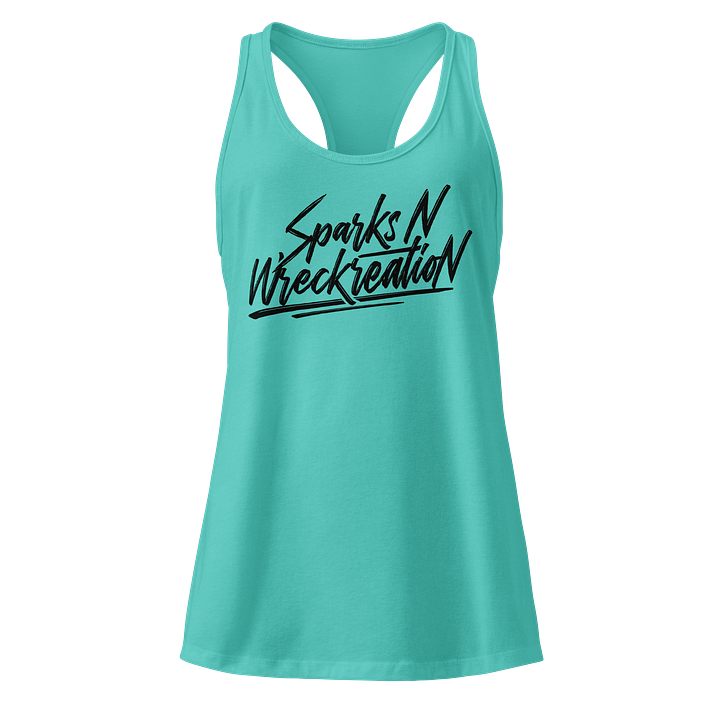 Women's Racerback Tank (Blue) product image (1)