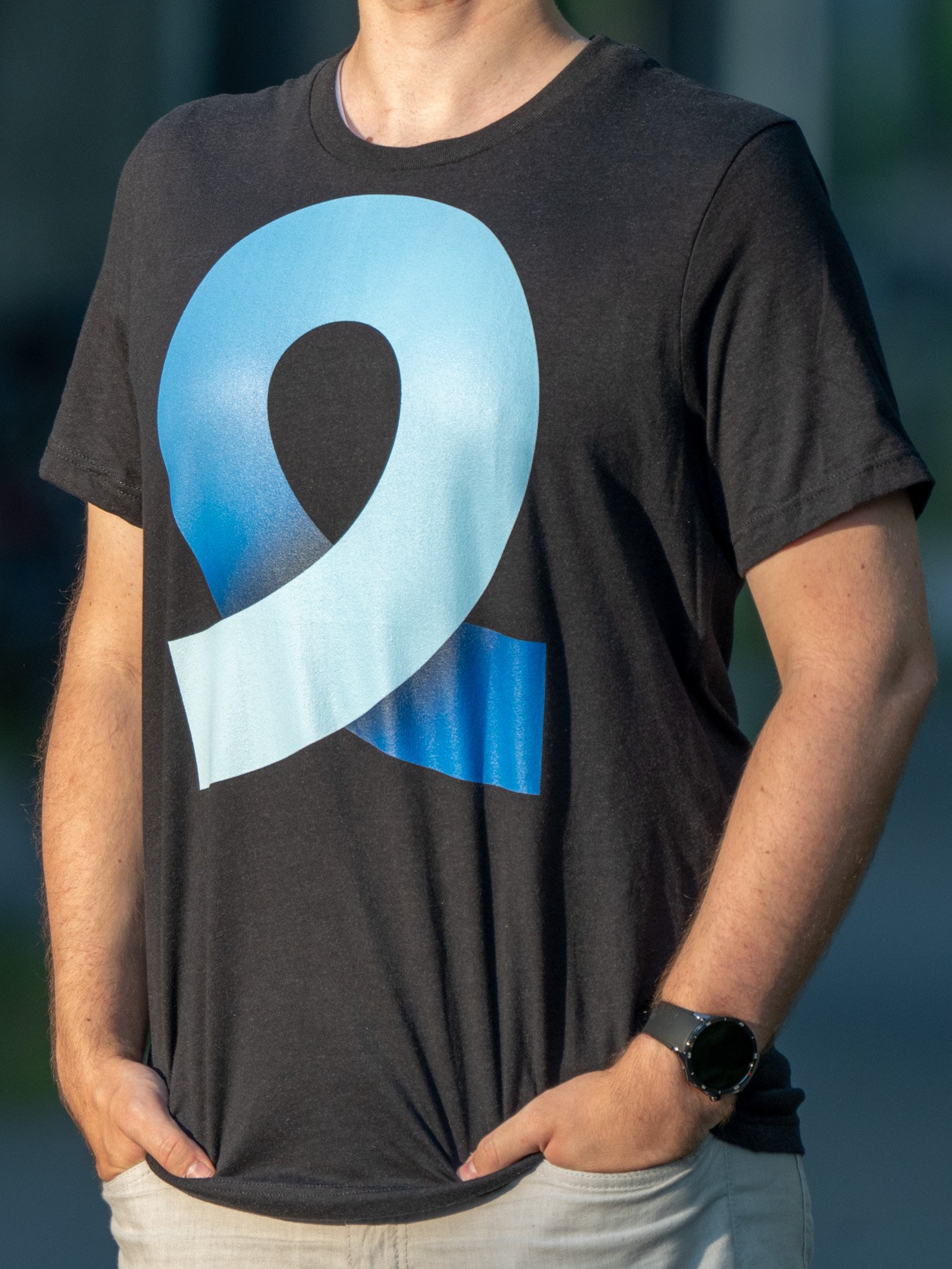 Color Loop T-Shirt – Frozen Cloud product image (1)