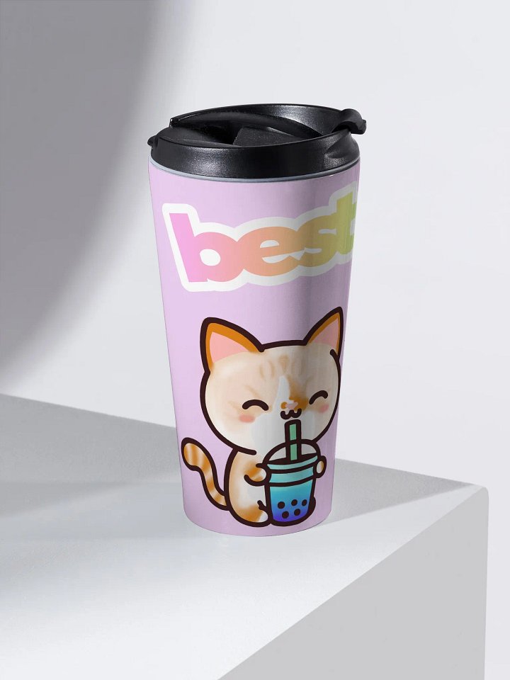Lavender Best Teas Stainless Steel Travel Mug product image (2)