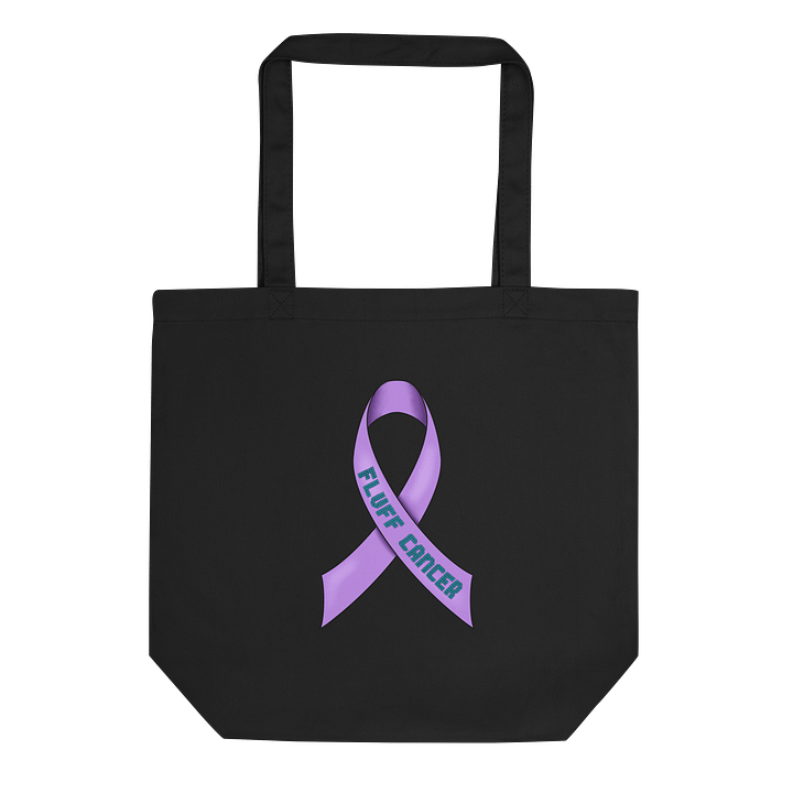 Fluff Cancer awareness tote bag product image (1)